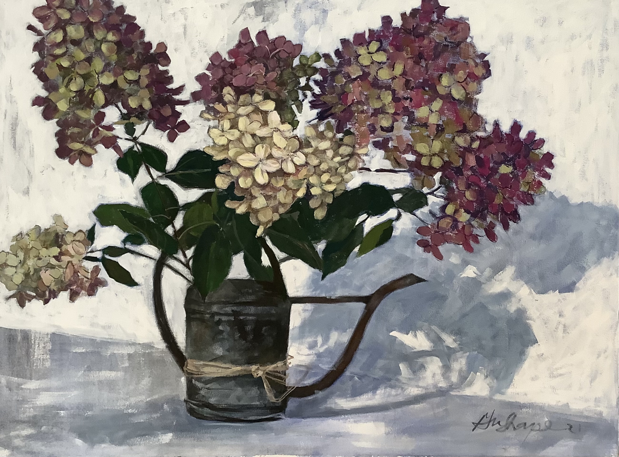 Click here to view Burgundy in Tin  by Grace W Sharpe