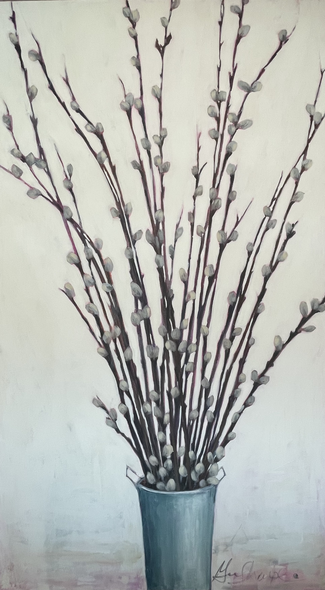 Click here to view Pussy Willows in Pink  by Grace W Sharpe