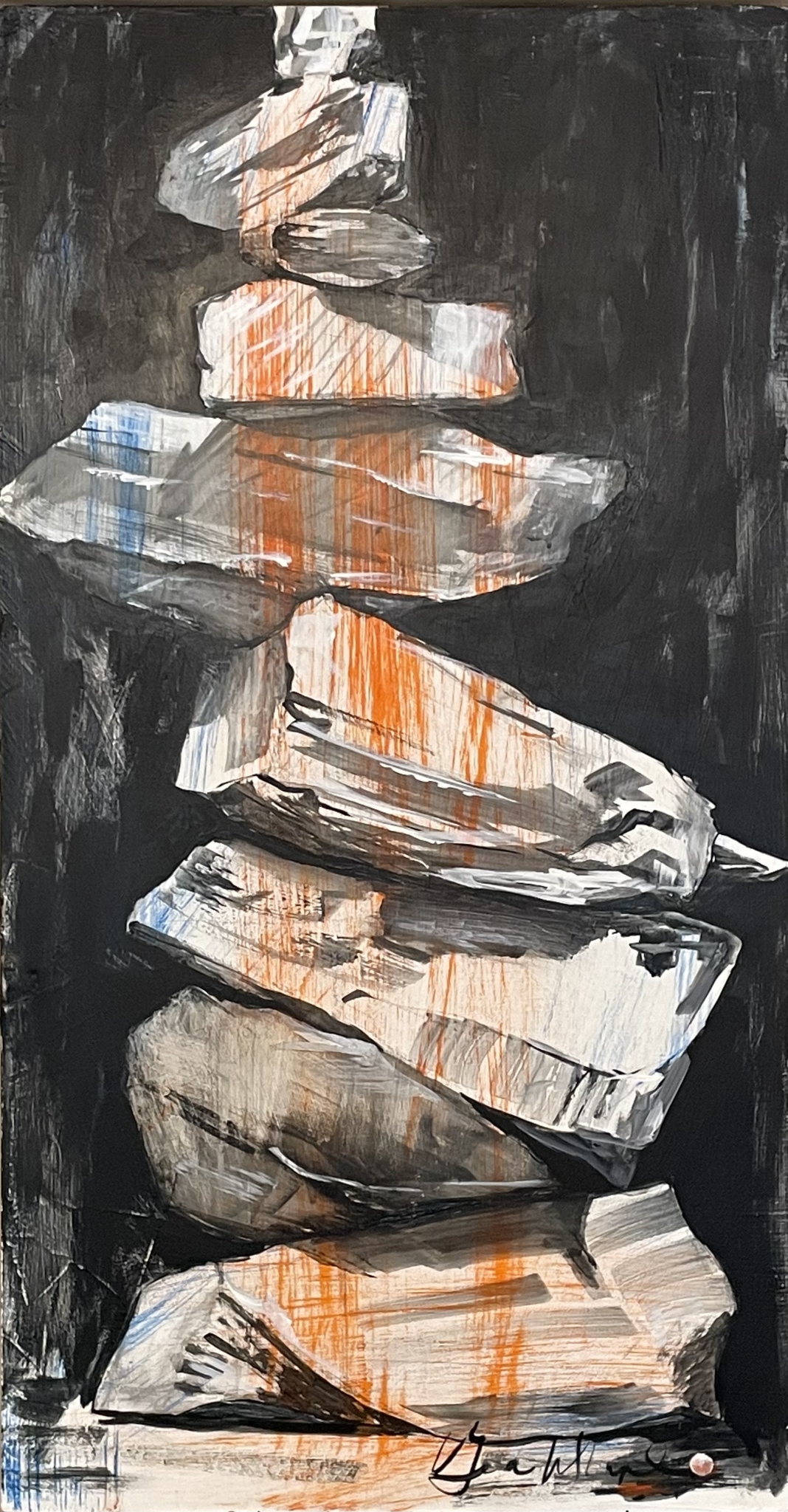 Click here to view Orange Stripe  by Grace W Sharpe