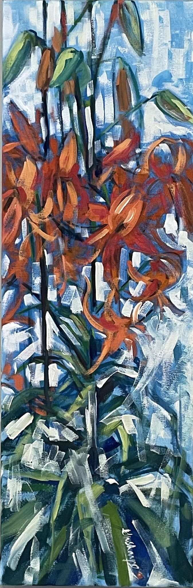 Click here to view Blue and Orange by Grace W Sharpe