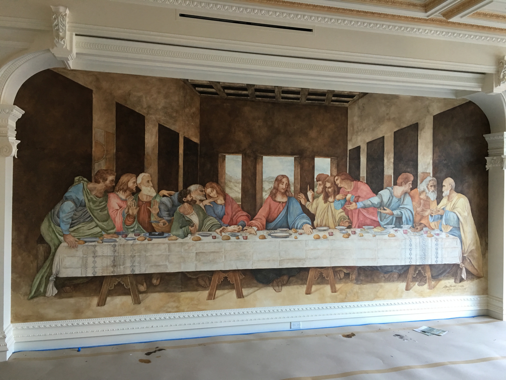 Click here to view DaVinci’s Last Supper by Grace W Sharpe