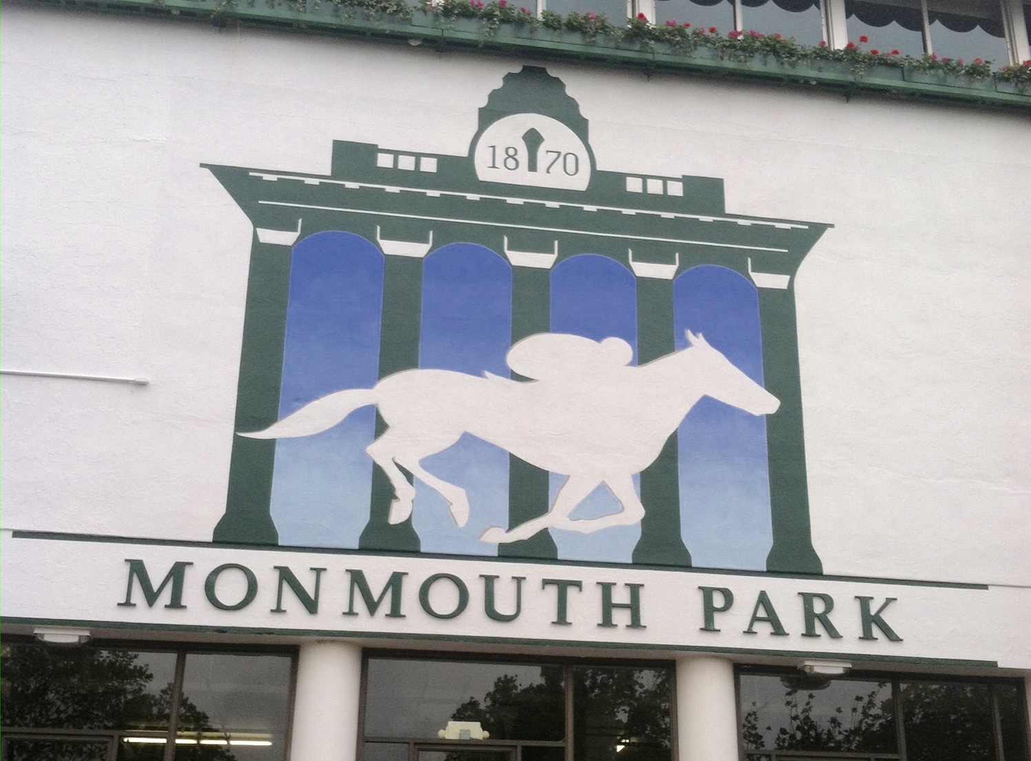 Click here to view Monmouth Race Track by Grace W Sharpe