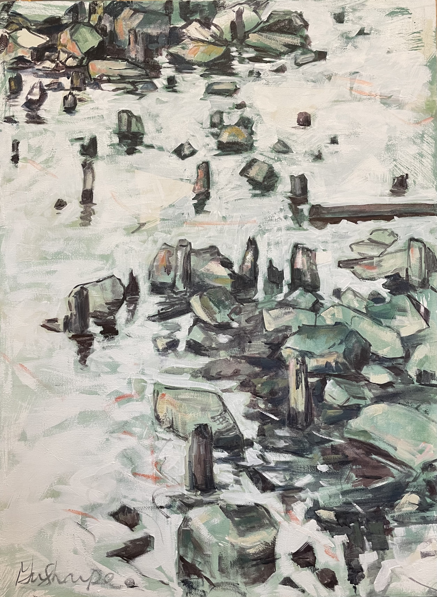 Click here to view Low Tide series #2 by Grace W Sharpe
