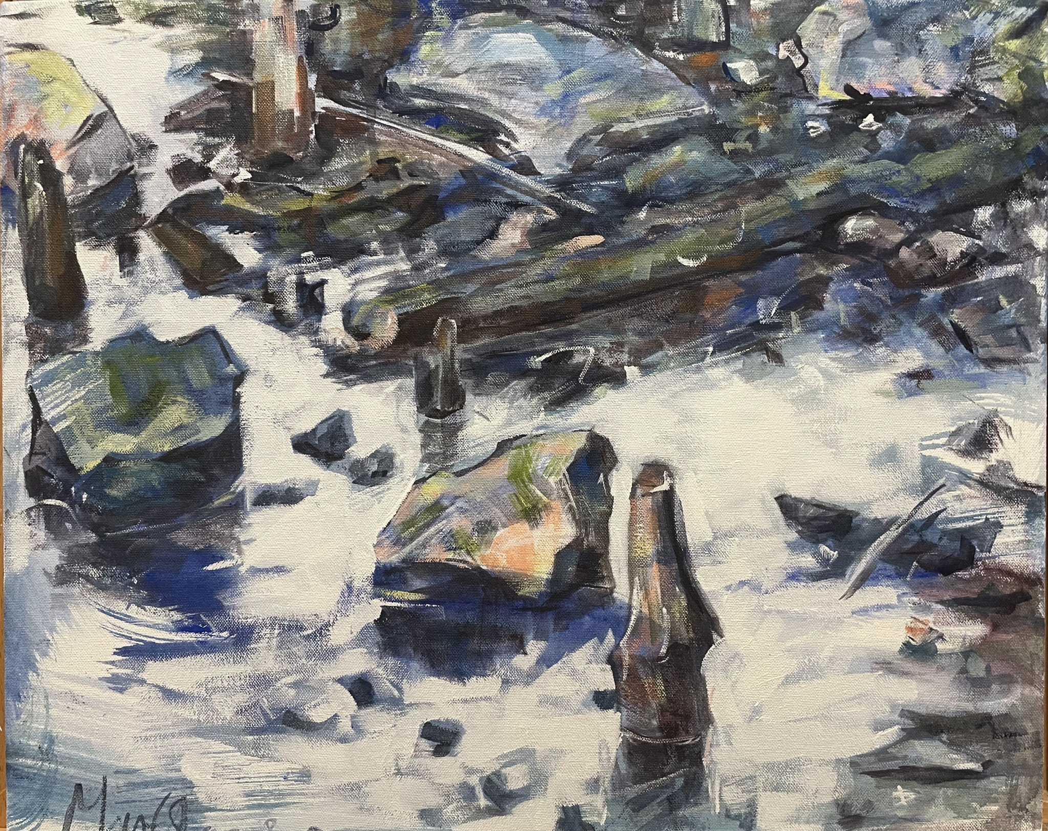 Click here to view Low Tide Series #3 by Grace W Sharpe