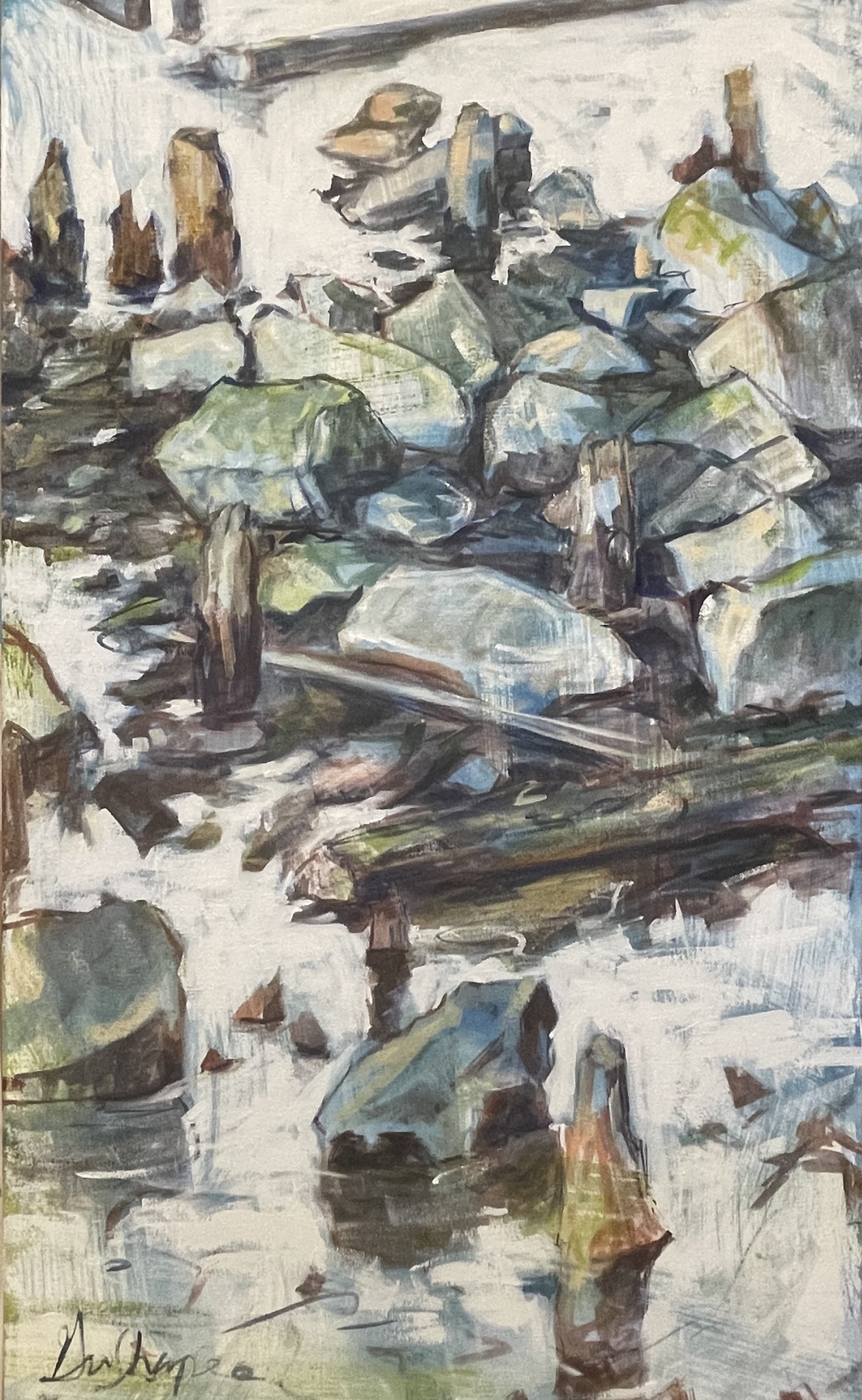Click here to view Low Tide Series #4 by Grace W Sharpe