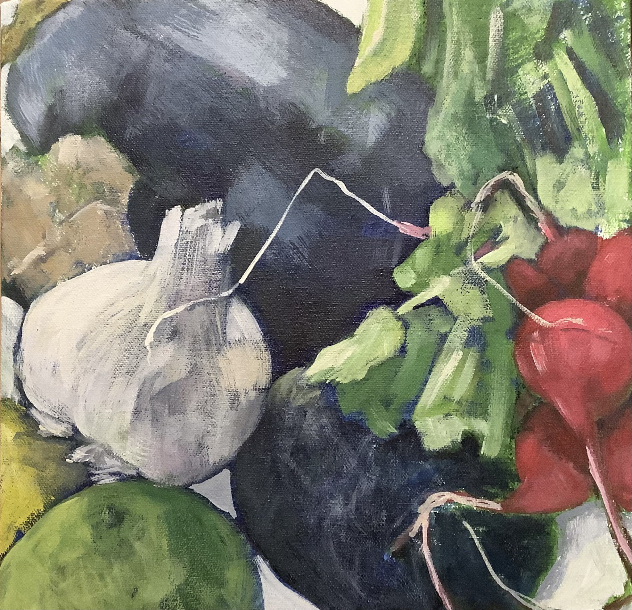 Click here to view Garlic and Eggplant by Grace W Sharpe
