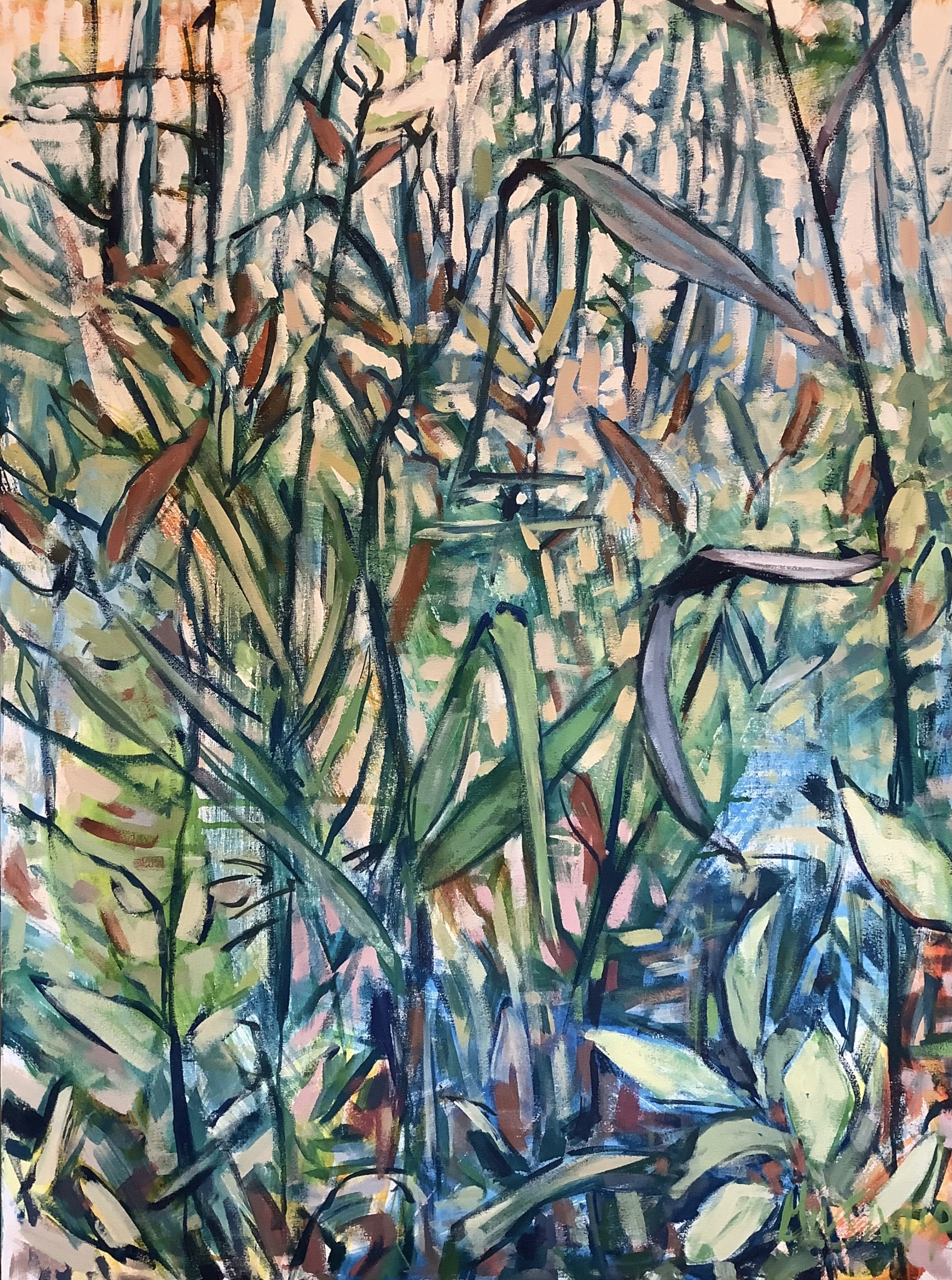 Blue Fields by Grace W Sharpe